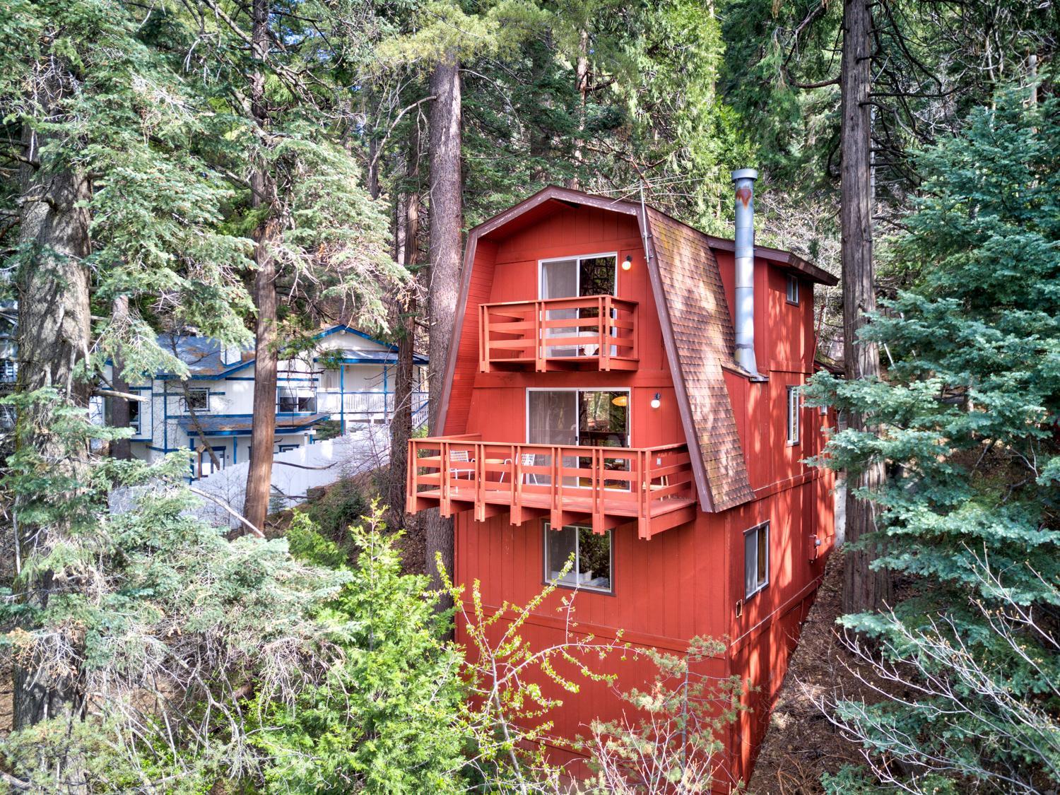 Pet & Kid Friendly Cozy Cabin, Bbq, Firepit, Outdoor Dining, Forest Views レイク・アローヘッド エクステリア 写真